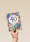 confetti 40 jaar in dienst