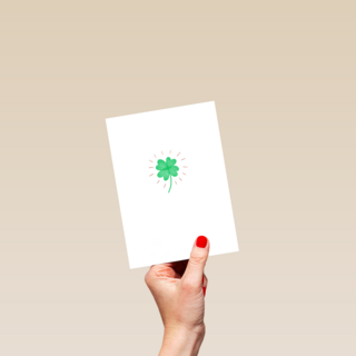 Succeskaart klavertjevier