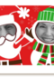 grappige kerstkaart foto