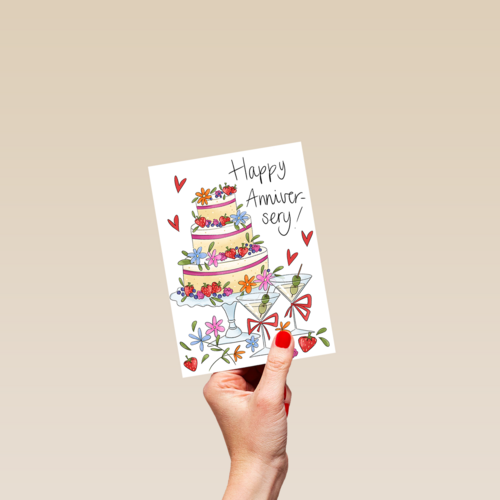 Matia Happy Anniversary taart