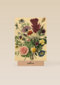 studio art kaart van schilderij met bloemen blanco