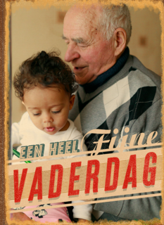 vaderdag fotokaart klassiek een heel fijne vaderdag