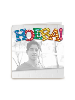 hoera licht letters