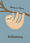 Geslaagd Hang in there herkansing
