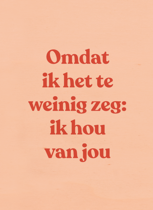 Houten Kaart Vriendschap Liefde Valentijn | Houten Kaart Hallmark | Vriendschap Liefde Valentijn | Liefde Kaart Andc Omdat Ik Het Te