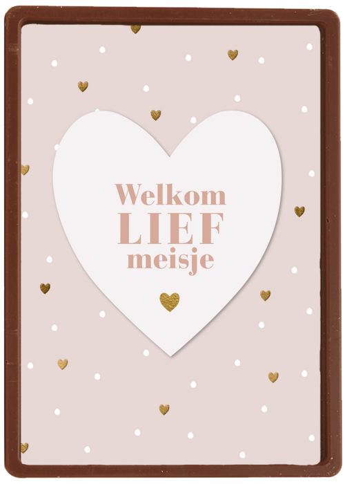 Kaart Hallmark | Geboorte Felicitatie | Geboortefelicitatie Welkom Lief Meisje