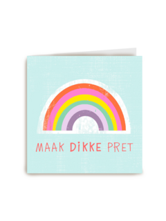 maak dikke pret regenboog