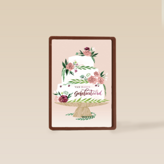 botanical van harte gefeliciteerd met jullie huwelijk