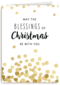 kerst blessings religieus
