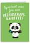 beterschapsknuffel van een panda