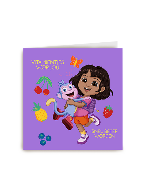 Kaart Hallmark | Mentale Gezondheid | Dora Vitamientjes Voor Jou