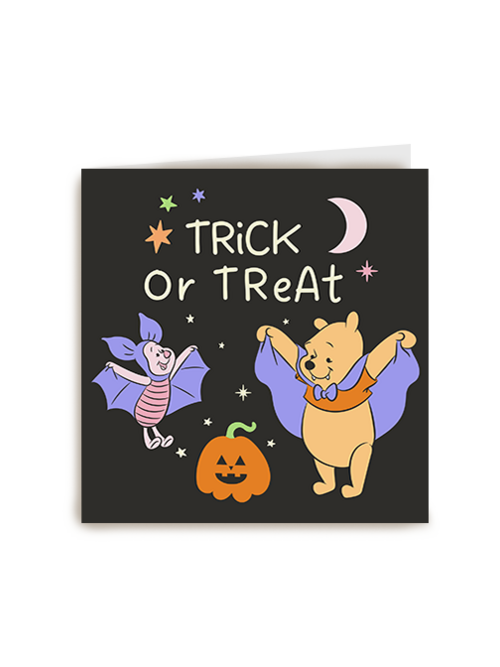 Kaart Hallmark | Halloween | Winnie The Poeh Trick Or Treat
