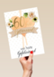huwelijkskaart 60 jaar getrouwd hart bloemen