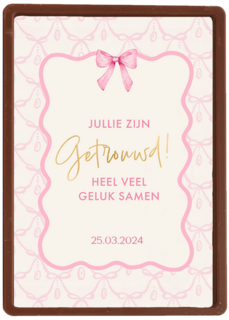 Jullie zijn getrouwd heel veel succes samen