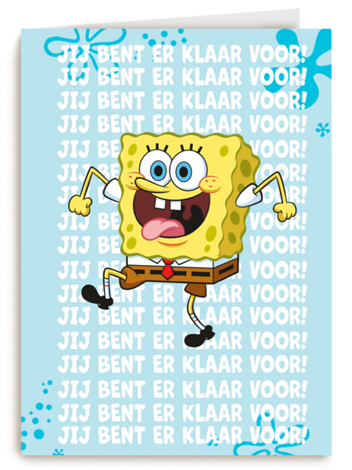 Spongebob jij bent er klaar voor