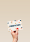 Proficiat met confetti