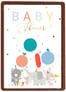 Babyshower Dierenfeest