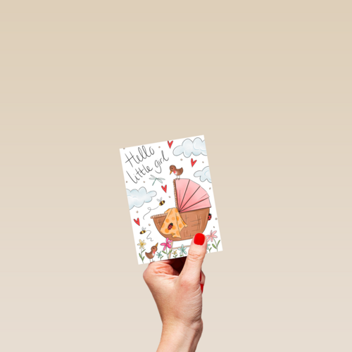 Matia Studio Hello Little Girl