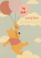 verjaardag kaart meisje winnie de poeh ballonnen