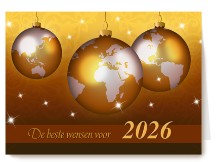 Nieuwjaar 2026 Kerstballen