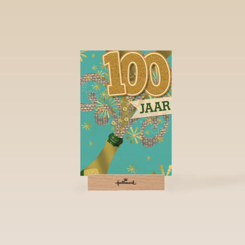 verjaardag leeftijden champagne 100
