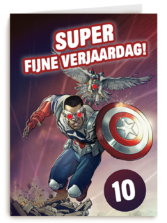 Captain America Superfijne verjaardag