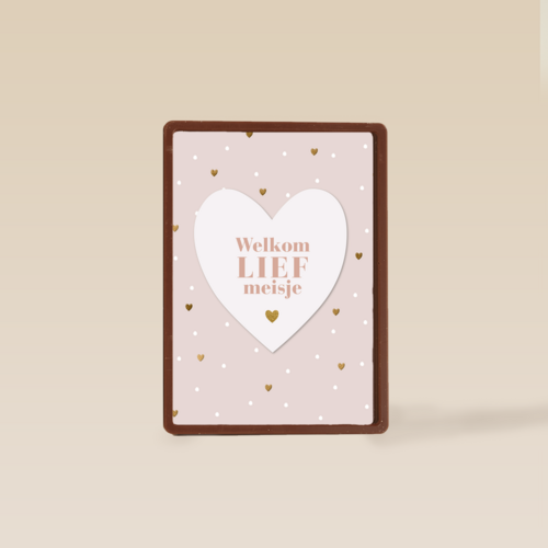 Geboortefelicitatie Welkom lief meisje