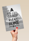 nieuwe woning fotokaart a brand new home