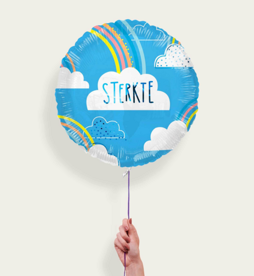 Ballon Sterkte Regenboog Multi Eco
