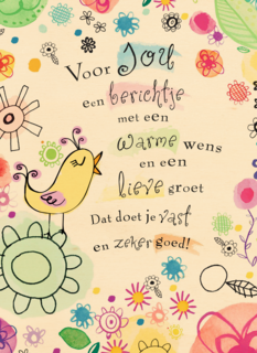 lieve groet doet je goed