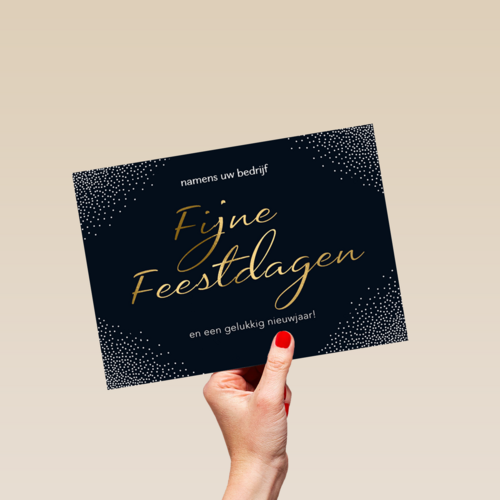 hallmark kerstkaart zakelijke kaart