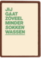 Minder sokken wassen AndC