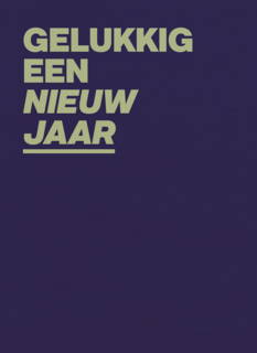 nieuwjaarskaart gelukkig een nieuw jaar