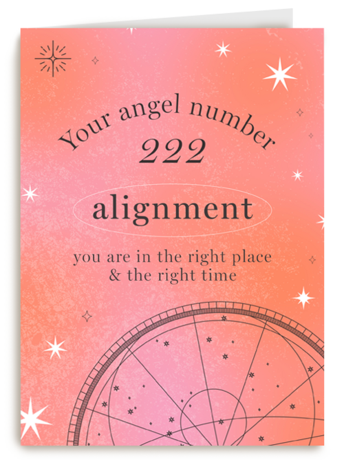 Angel Numbers 222 alignment stijlvol