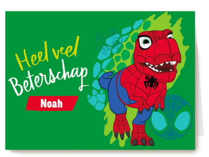 Spidey heel veel beterschap