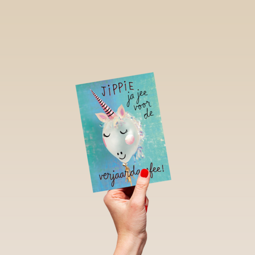 prodo design jippie ja jee voor de verjaardagfee