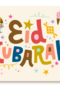 Eid Mubarak kleurrijk