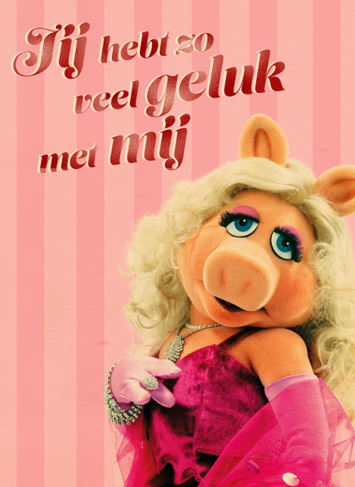 Muppets Miss Piggy Valentijn