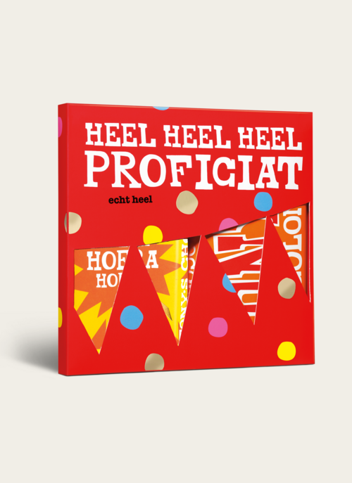 Tony Chocolonely Proficiat Chocolade Giftbox 2 Repen | Tony