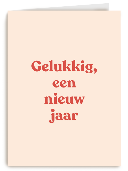 Kaart Hallmark | Nieuwjaar | Nieuwjaarskaart Gelukkig Een Nieuw Jaar