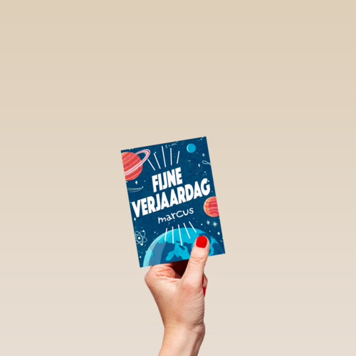 een verjaardag uit de ruimte