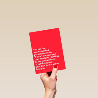 You are the most amazing person