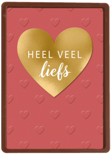 valentijnskaart stijlvol beterschap sterkte heel veel liefs