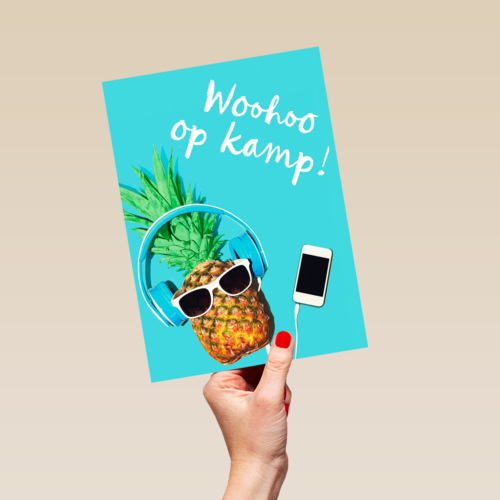 woohoo op kamp ananas