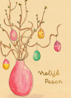 Pasen Vrolijke paastak