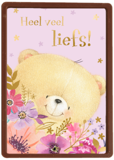 moederdag kaart klassiek forever friends heel veel liefs