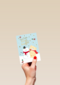 kerstkaart forever friends een lieve kerst knuffel
