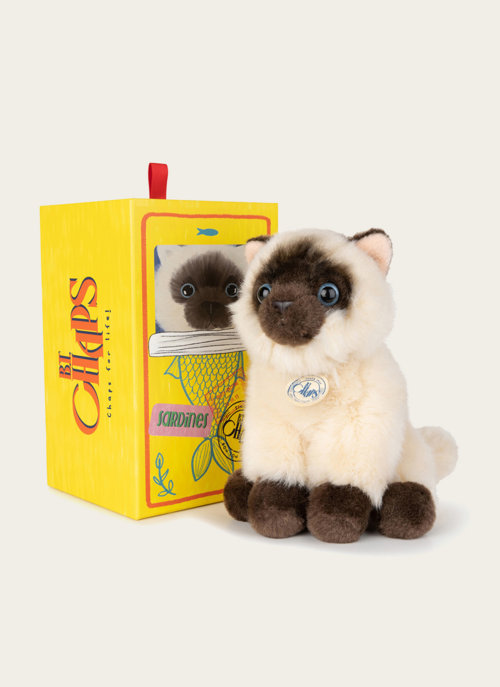 Siamese Knuffel Kat Eddie Cadeau Knuffels |