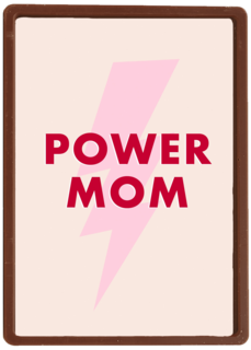 Moederdagkaart Hip Power mom