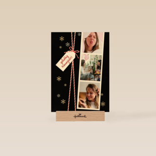 nieuwjaar fotokaart fotostrip 3 kaders